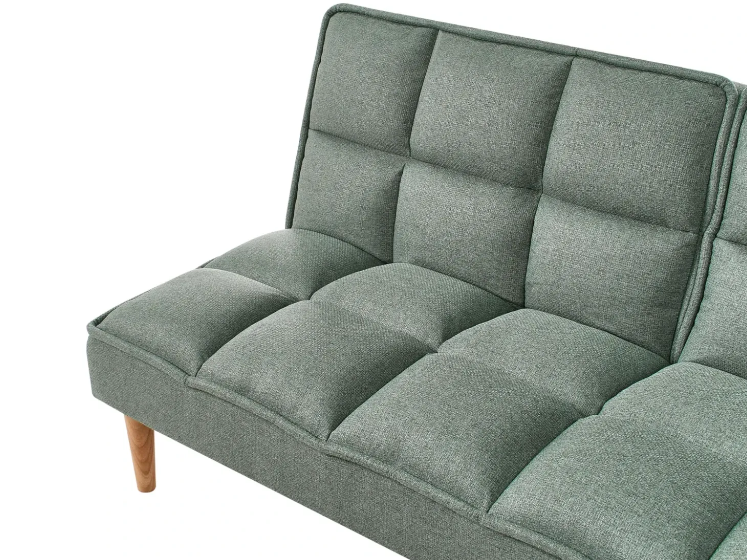 Clearance Sofa rozkładana dla 3 osób SILJAN Jasnozielony Sofy Z Funkcją Spania|Wszystkie Sofy