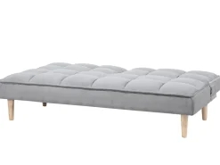 Sofa rozkładana dla 3 osób SILJAN Jasnoszary Szary