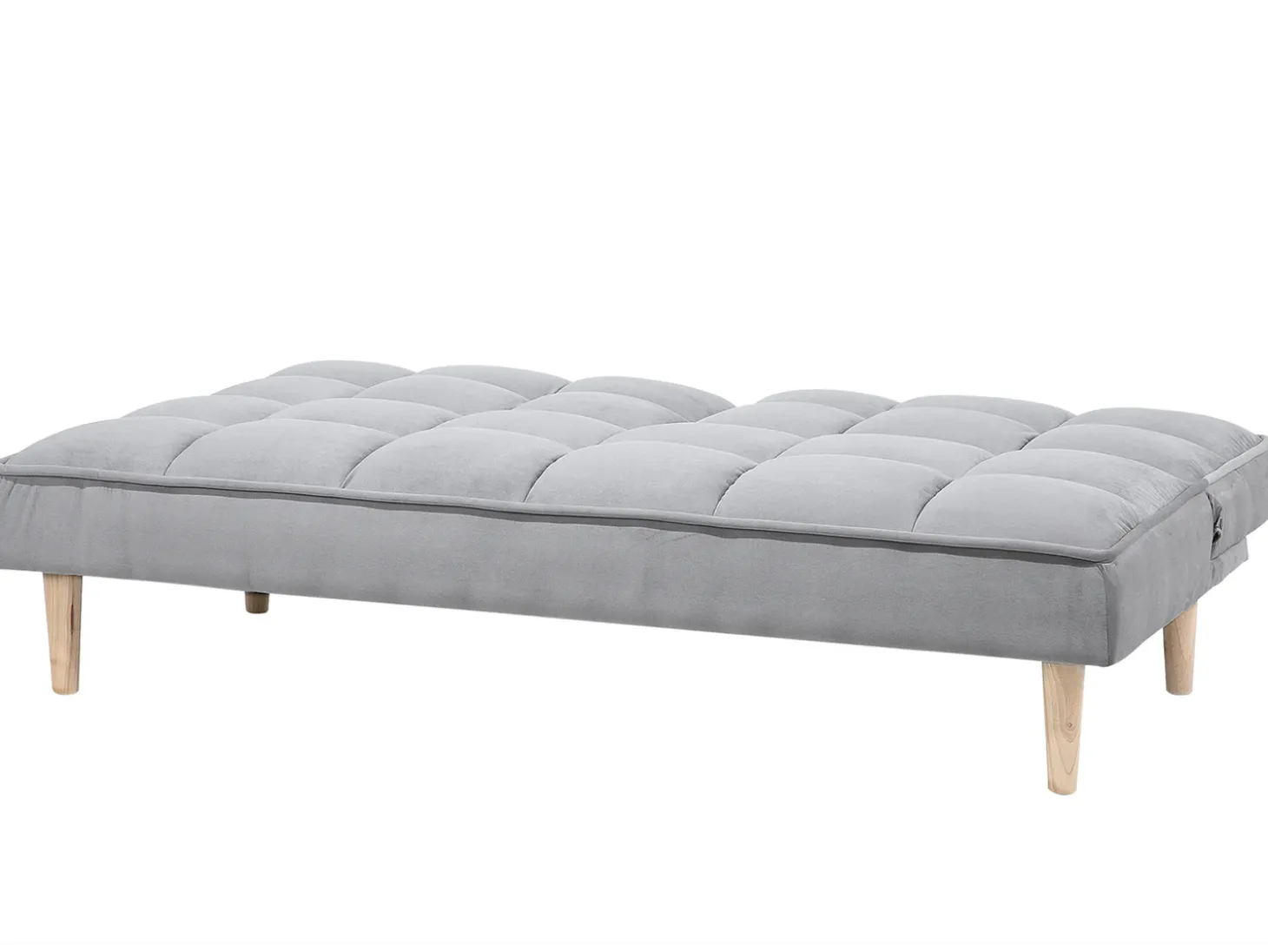 Sofa rozkładana dla 3 osób SILJAN Jasnoszary Szary