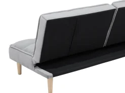 Sofa rozkładana dla 3 osób SILJAN Jasnoszary Szary