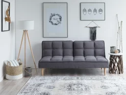 Sofa rozkładana dla 3 osób SILJAN Ciemnoszary