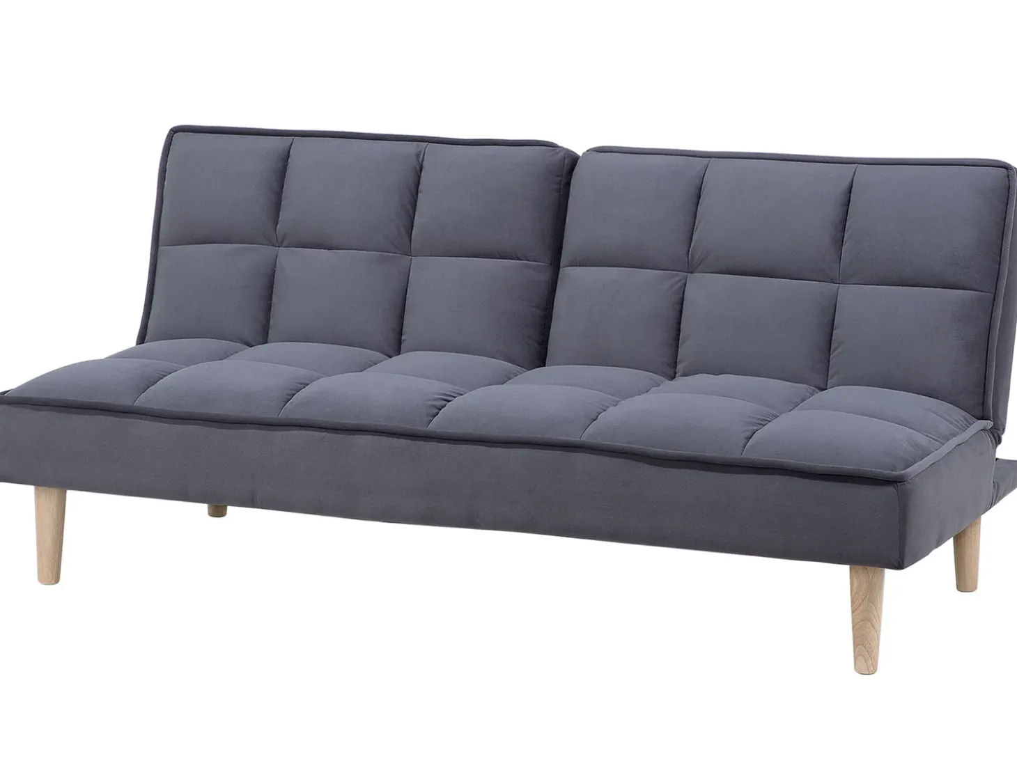 Sofa rozkładana dla 3 osób SILJAN Ciemnoszary