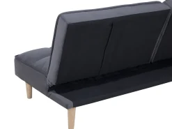 Sofa rozkładana dla 3 osób SILJAN Ciemnoszary
