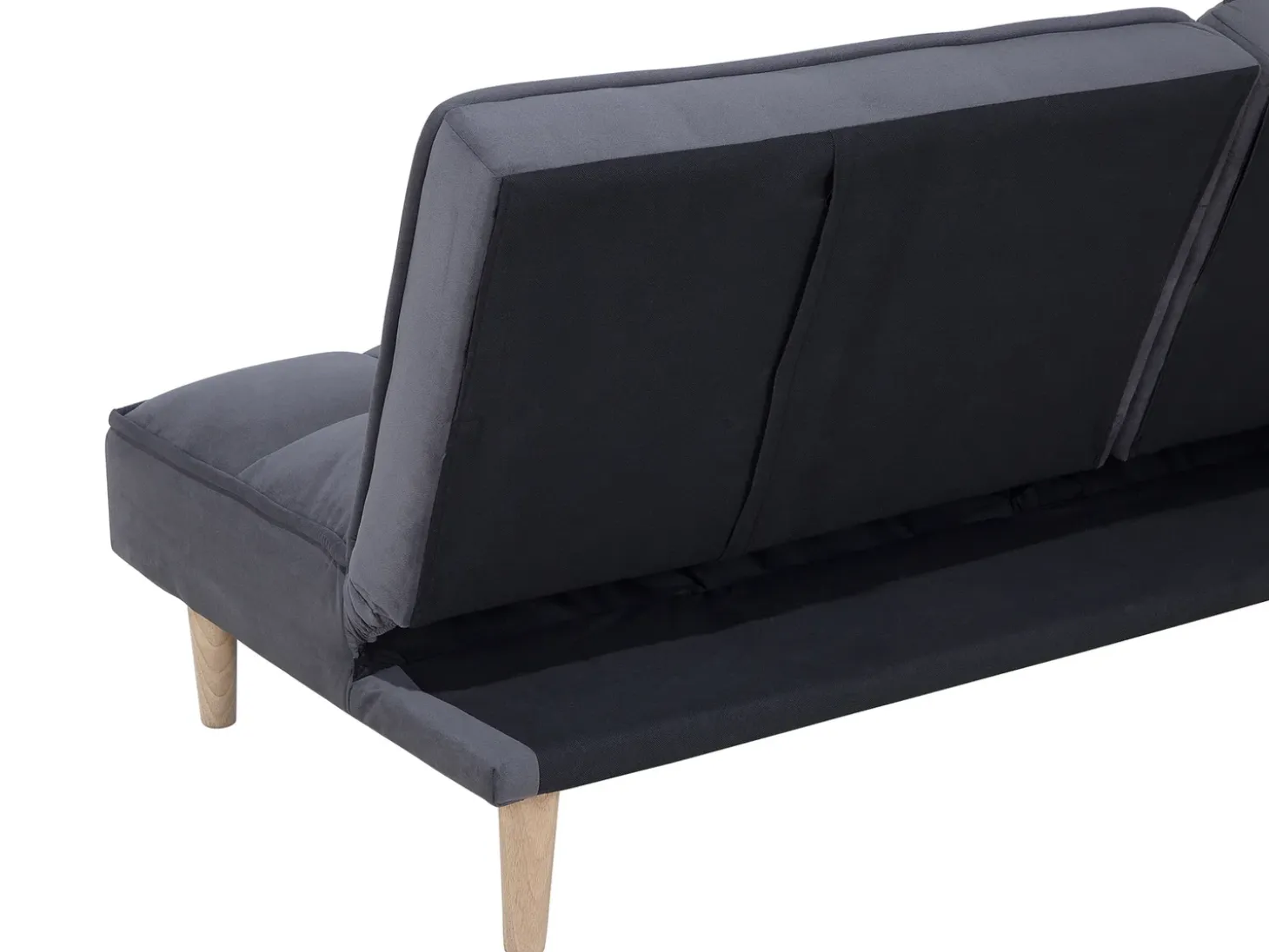 Sofa rozkładana dla 3 osób SILJAN Ciemnoszary