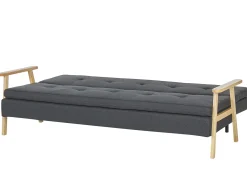 Outlet Sofa rozkładana dla 3 osób TJORN Ciemnoszary Sofy Z Funkcją Spania|Wszystkie Sofy