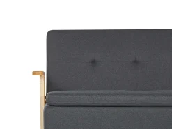 Outlet Sofa rozkładana dla 3 osób TJORN Ciemnoszary Sofy Z Funkcją Spania|Wszystkie Sofy