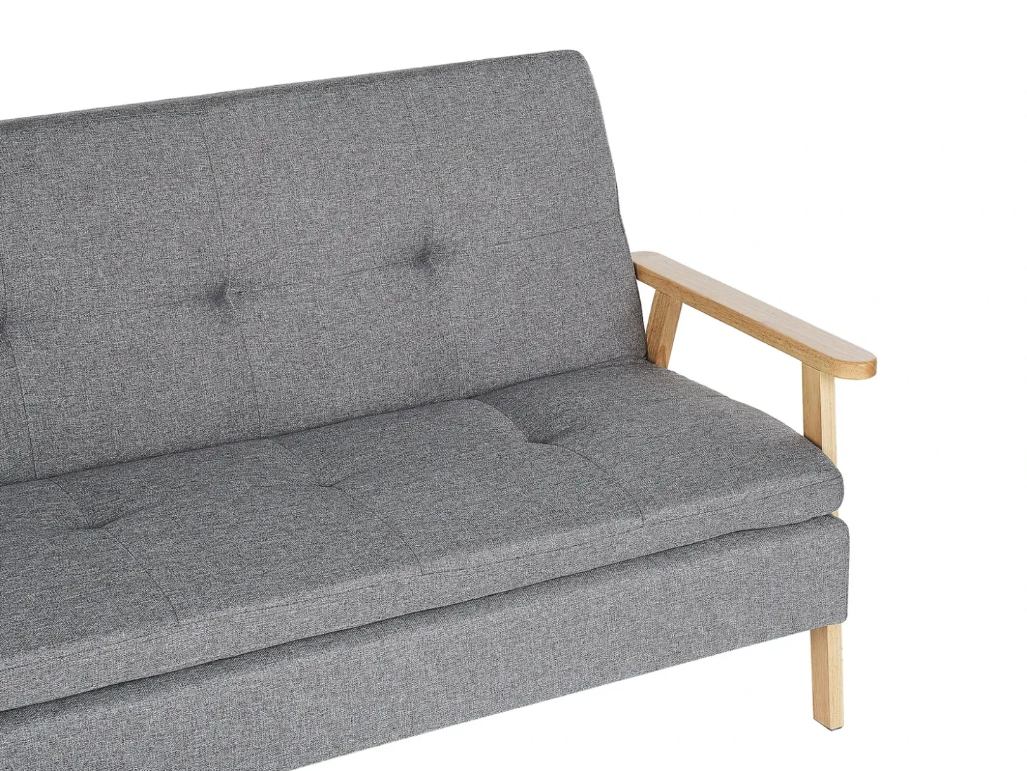 Sofa rozkładana dla 3 osób TJORN Jasnoszary Sofy Z Funkcją Spania|Wszystkie Sofy