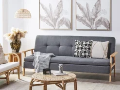 Discount Sofa rozkładana dla 3 osób TJORN Szary Sofy Z Funkcją Spania|Wszystkie Sofy