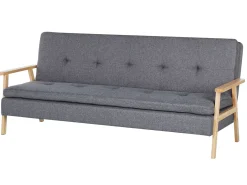 Discount Sofa rozkładana dla 3 osób TJORN Szary Sofy Z Funkcją Spania|Wszystkie Sofy
