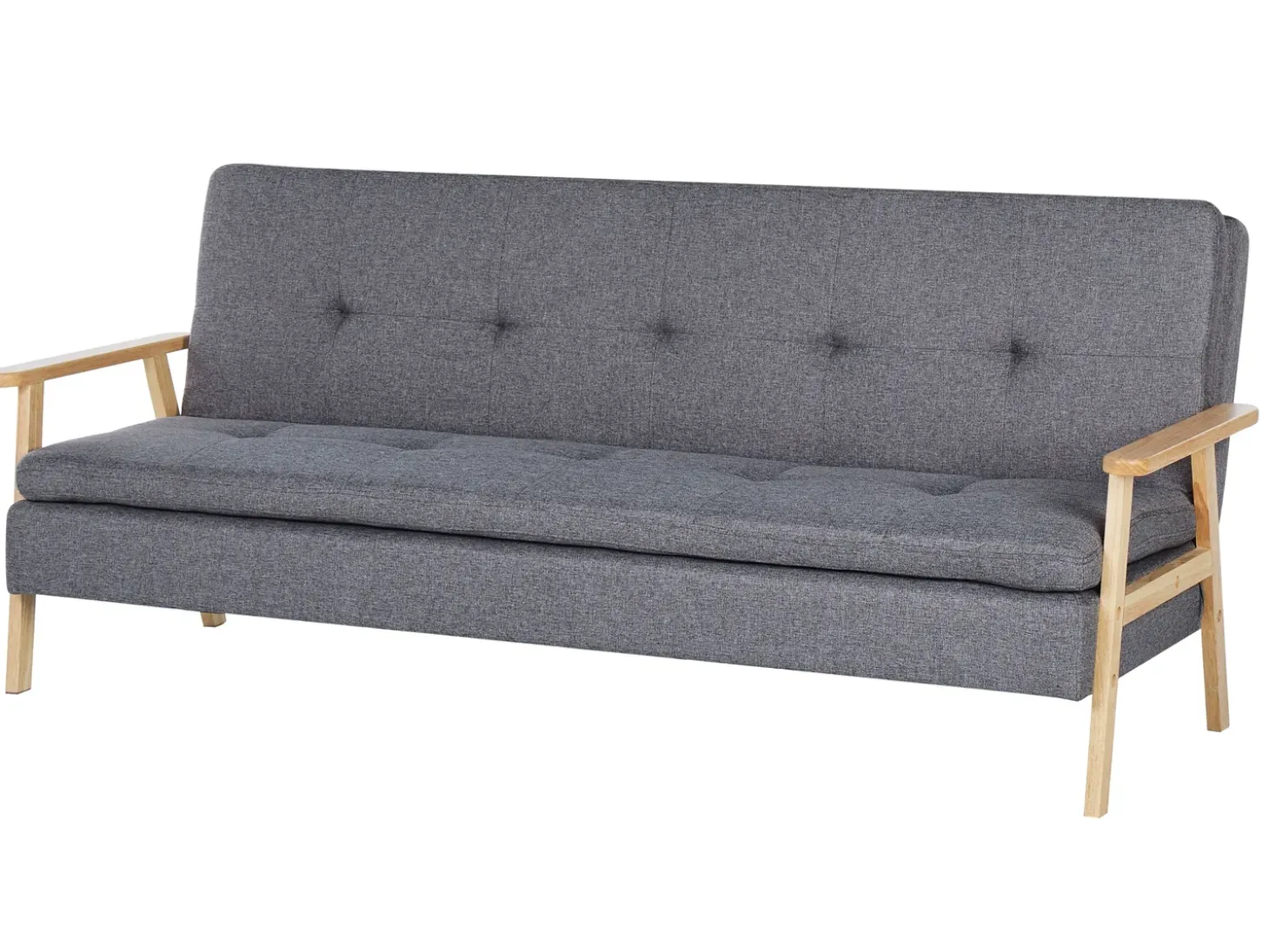 Discount Sofa rozkładana dla 3 osób TJORN Szary Sofy Z Funkcją Spania|Wszystkie Sofy
