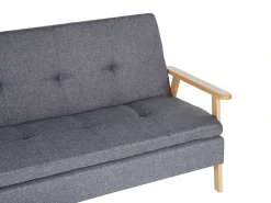 Discount Sofa rozkładana dla 3 osób TJORN Szary Sofy Z Funkcją Spania|Wszystkie Sofy
