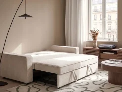 Discount Sofa rozkładana dla 2 osób UTTELA Złamana biel Sofy Z Funkcją Spania|Wszystkie Sofy