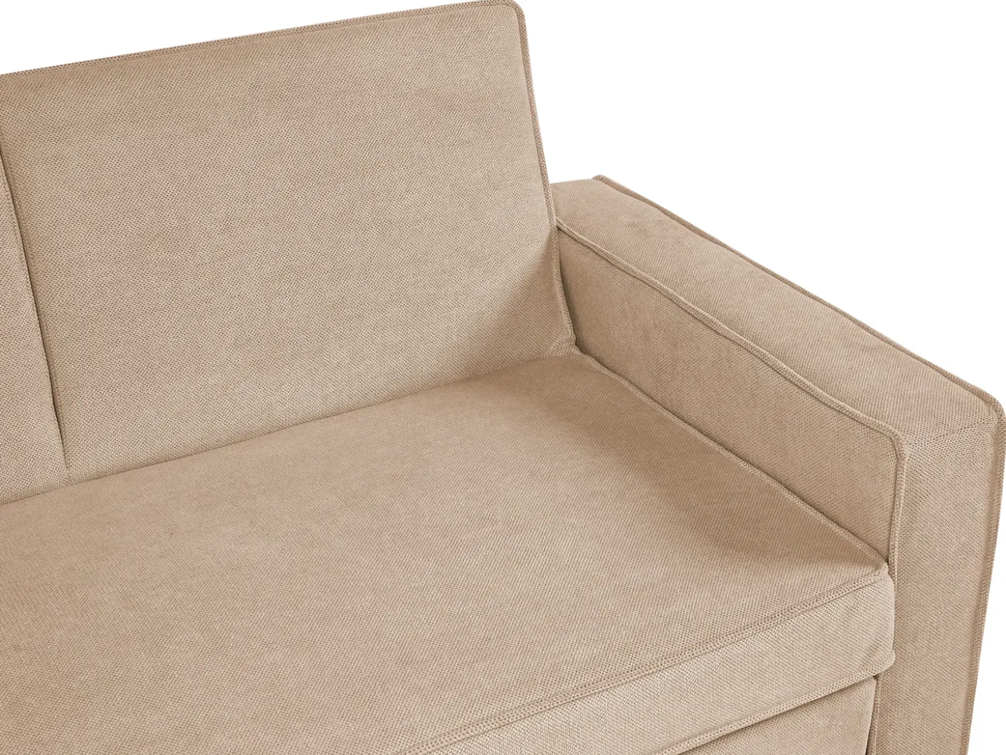 Outlet Sofa rozkładana dla 2 osób UTTELA Jasnobrązowy Sofy Z Funkcją Spania|Wszystkie Sofy