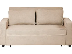 Outlet Sofa rozkładana dla 2 osób UTTELA Jasnobrązowy Sofy Z Funkcją Spania|Wszystkie Sofy