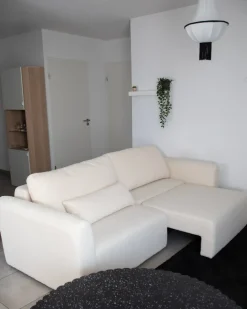 Hot Sofa rozkładana dla 3 osób VAXHOLM Boucle Złamana biel ze schowkiem Sofy Z Funkcją Spania|Wszystkie Sofy