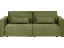 Sofa rozkładana dla 3 osób VAXHOLM Zielony ze schowkiem Sofy Z Funkcją Spania|Wszystkie Sofy