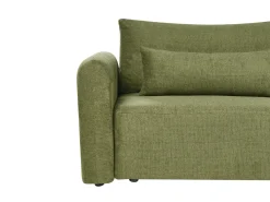 Sofa rozkładana dla 3 osób VAXHOLM Zielony ze schowkiem Sofy Z Funkcją Spania|Wszystkie Sofy