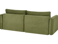 Sofa rozkładana dla 3 osób VAXHOLM Zielony ze schowkiem Sofy Z Funkcją Spania|Wszystkie Sofy