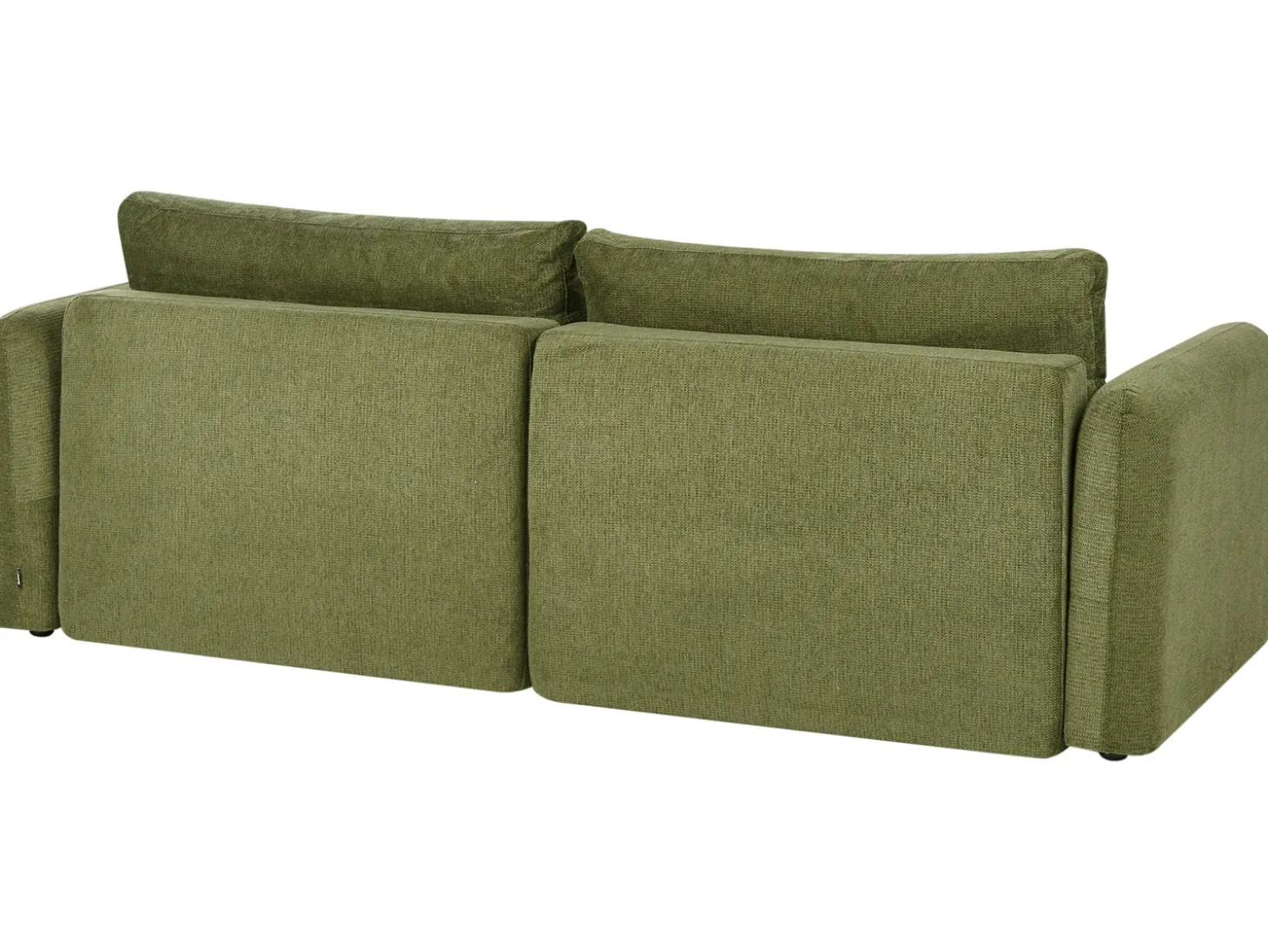 Sofa rozkładana dla 3 osób VAXHOLM Zielony ze schowkiem Sofy Z Funkcją Spania|Wszystkie Sofy