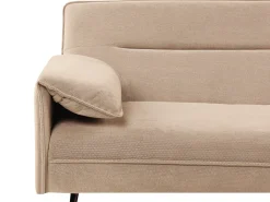 Sofa rozkładana dla 3 osób VAYLA Jasnobrązowy Sofy Z Funkcją Spania|Wszystkie Sofy