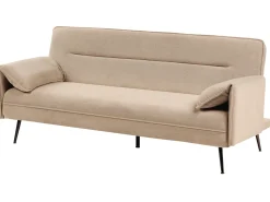 Sofa rozkładana dla 3 osób VAYLA Jasnobrązowy Sofy Z Funkcją Spania|Wszystkie Sofy