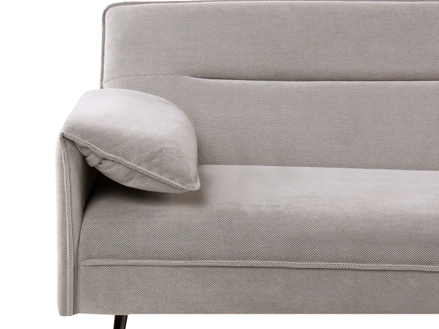 New Sofa rozkładana dla 3 osób VAYLA Szary Sofy Z Funkcją Spania|Wszystkie Sofy
