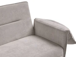 New Sofa rozkładana dla 3 osób VAYLA Szary Sofy Z Funkcją Spania|Wszystkie Sofy