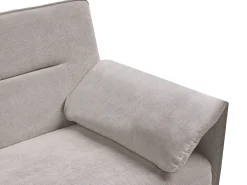 New Sofa rozkładana dla 3 osób VAYLA Szary Sofy Z Funkcją Spania|Wszystkie Sofy