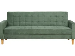 New Sofa rozkładana dla 3 osób VEHKOO Ciemnozielony Sofy Z Funkcją Spania|Wszystkie Sofy