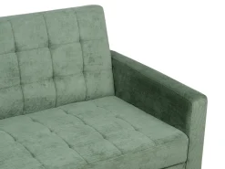 New Sofa rozkładana dla 3 osób VEHKOO Ciemnozielony Sofy Z Funkcją Spania|Wszystkie Sofy