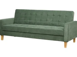 New Sofa rozkładana dla 3 osób VEHKOO Ciemnozielony Sofy Z Funkcją Spania|Wszystkie Sofy