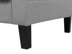 Sofa rozkładana dla 3 osób VEHKOO Jasnoszary