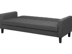 Sofa rozkładana dla 3 osób VEHKOO Ciemnoszary