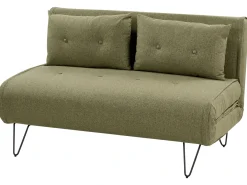 Clearance Sofa rozkładana dla 2 osób VESTFOLD Oliwkowy Sofy Z Funkcją Spania|Wszystkie Sofy