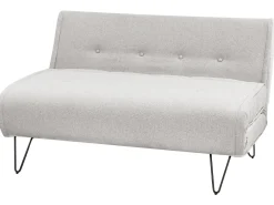 Best Sofa rozkładana dla 2 osób VESTFOLD Jasnoszary Sofy Z Funkcją Spania|Wszystkie Sofy