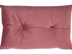 Outlet Sofa rozkładana dla 2 osób VESTFOLD Welur Różowy Sofy Z Funkcją Spania|Wszystkie Sofy