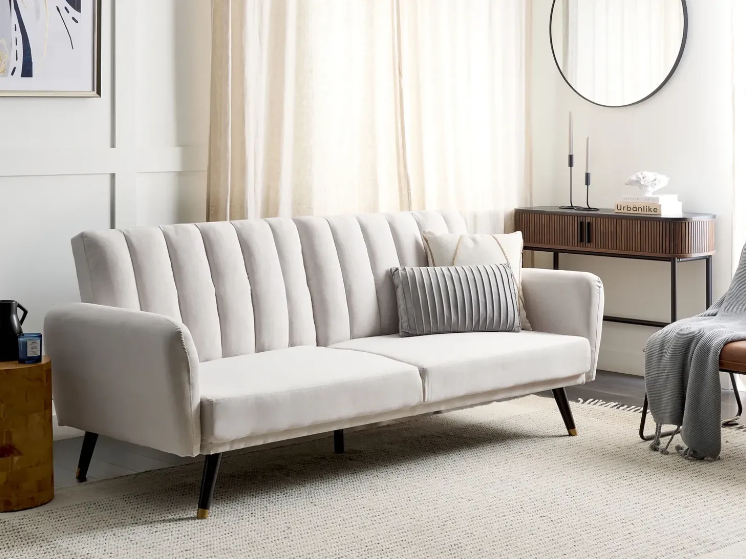 New Sofa rozkładana dla 3 osób VIMMERBY Sofy Z Funkcją Spania|Wszystkie Sofy