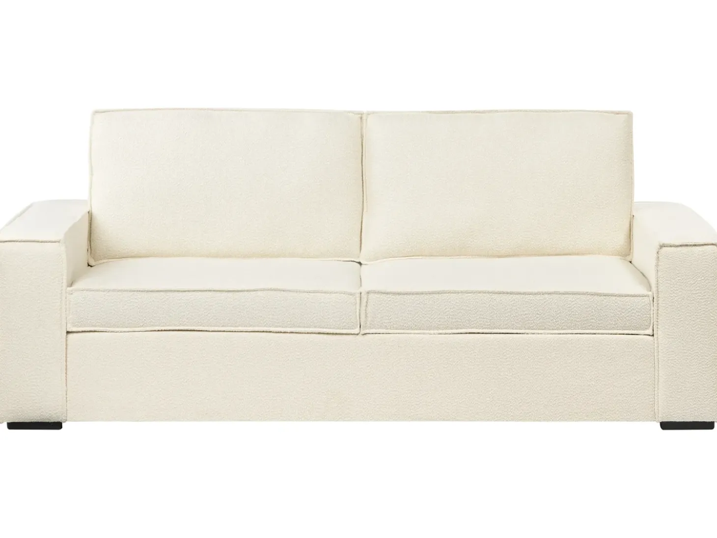 Sale Sofa rozkładana dla 3 osób VUOKATTI Boucle Złamana biel Sofy Z Funkcją Spania|Wszystkie Sofy