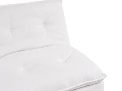 Sale Sofa rozkładana dla 3 osób YILA Biały Sofy Z Funkcją Spania|Wszystkie Sofy
