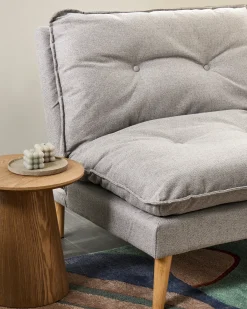 Hot Sofa rozkładana dla 3 osób YILA Szary Sofy Z Funkcją Spania|Wszystkie Sofy