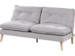 Hot Sofa rozkładana dla 3 osób YILA Szary Sofy Z Funkcją Spania|Wszystkie Sofy