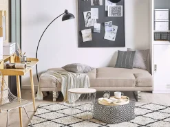 Sofa rozkładana dla 2 osób YORK Beżowy