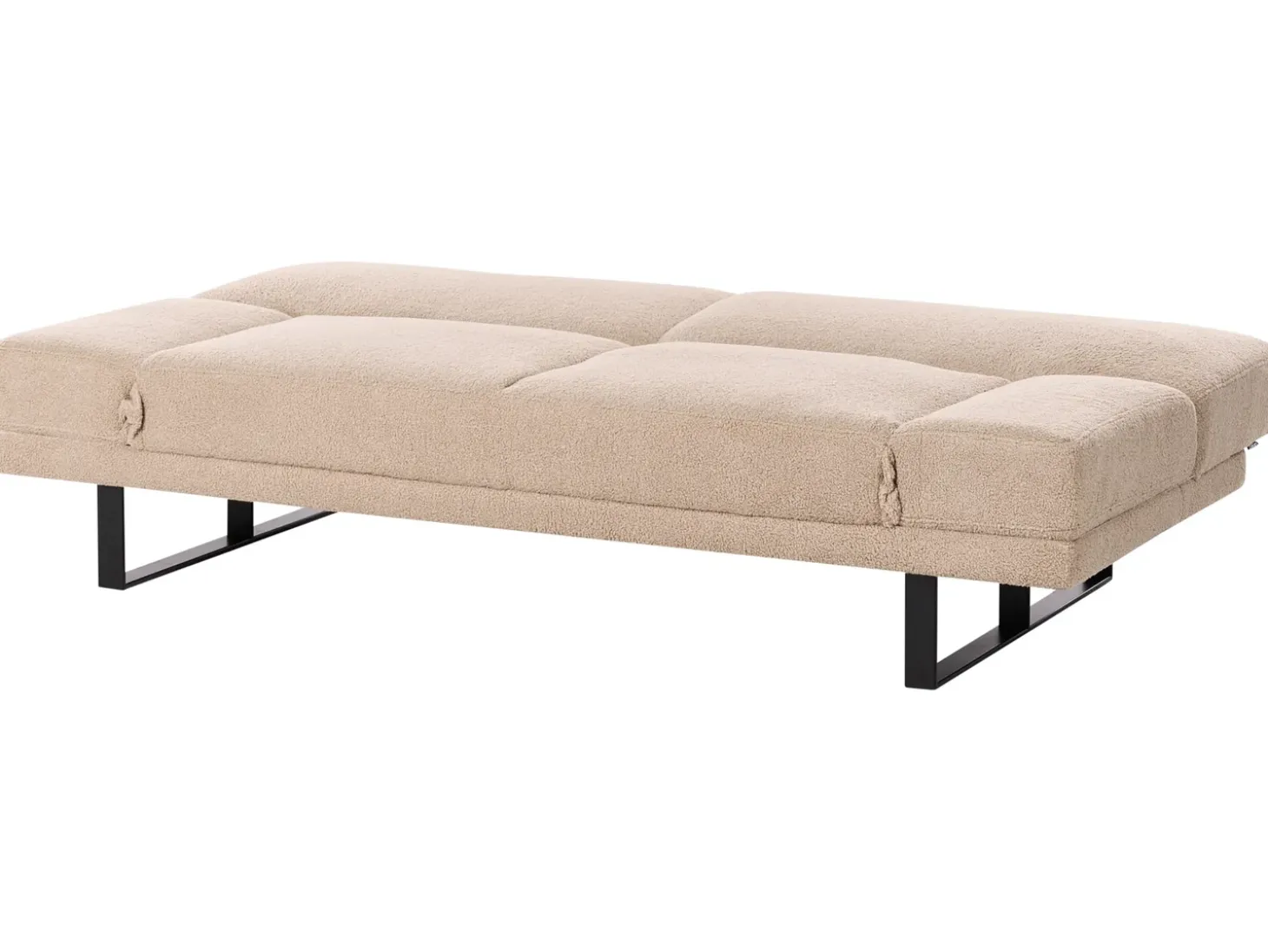 Online Sofa rozkładana dla 2 osób YORK Boucle Piaskowy Sofy Z Funkcją Spania|Wszystkie Sofy