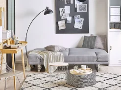 Sofa rozkładana dla 2 osób YORK Jasnoszary