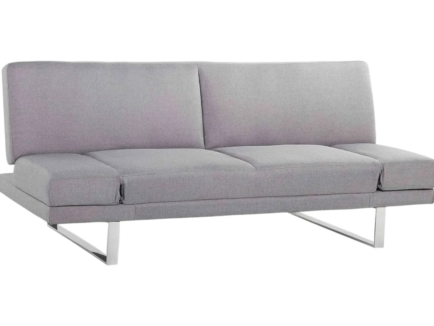 Sofa rozkładana dla 2 osób YORK Jasnoszary