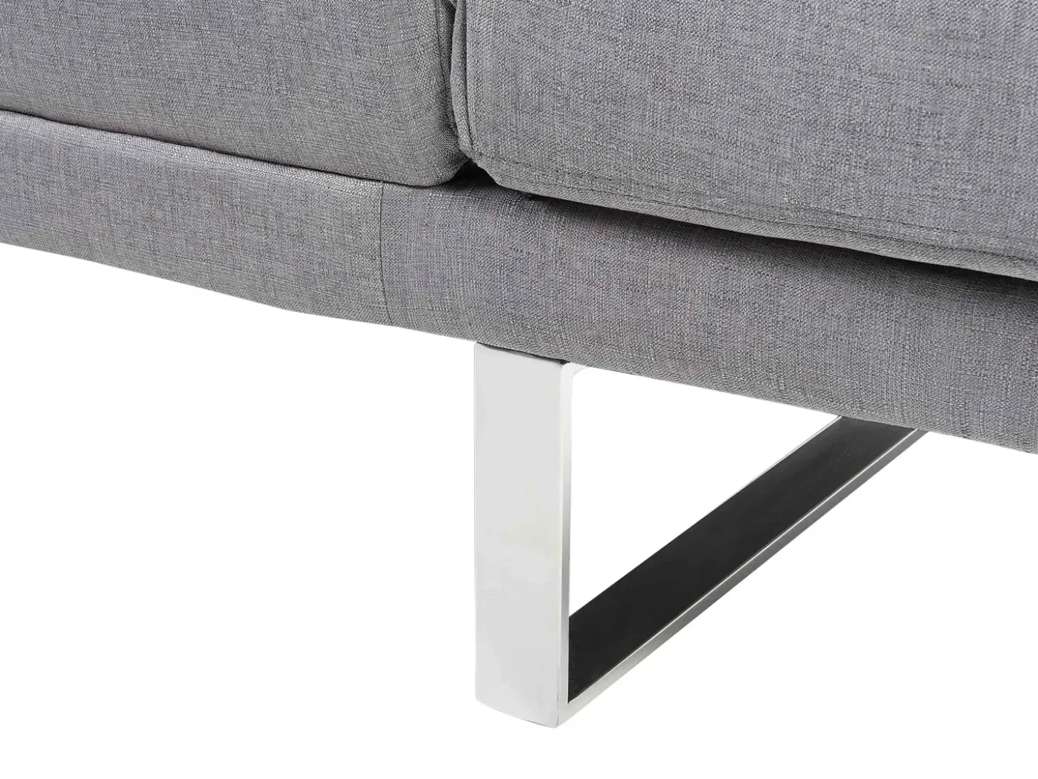 Sofa rozkładana dla 2 osób YORK Jasnoszary