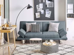 Sofa rozkładana dla 2 osób YORK Niebieski