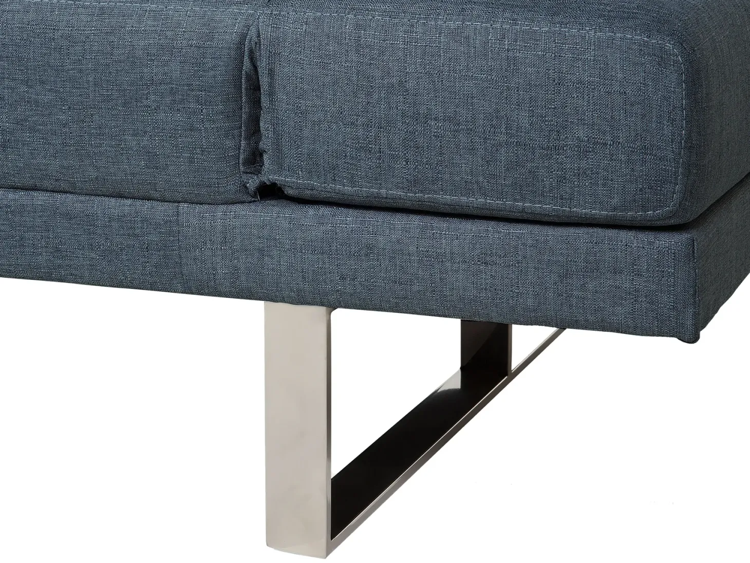Sofa rozkładana dla 2 osób YORK Niebieski