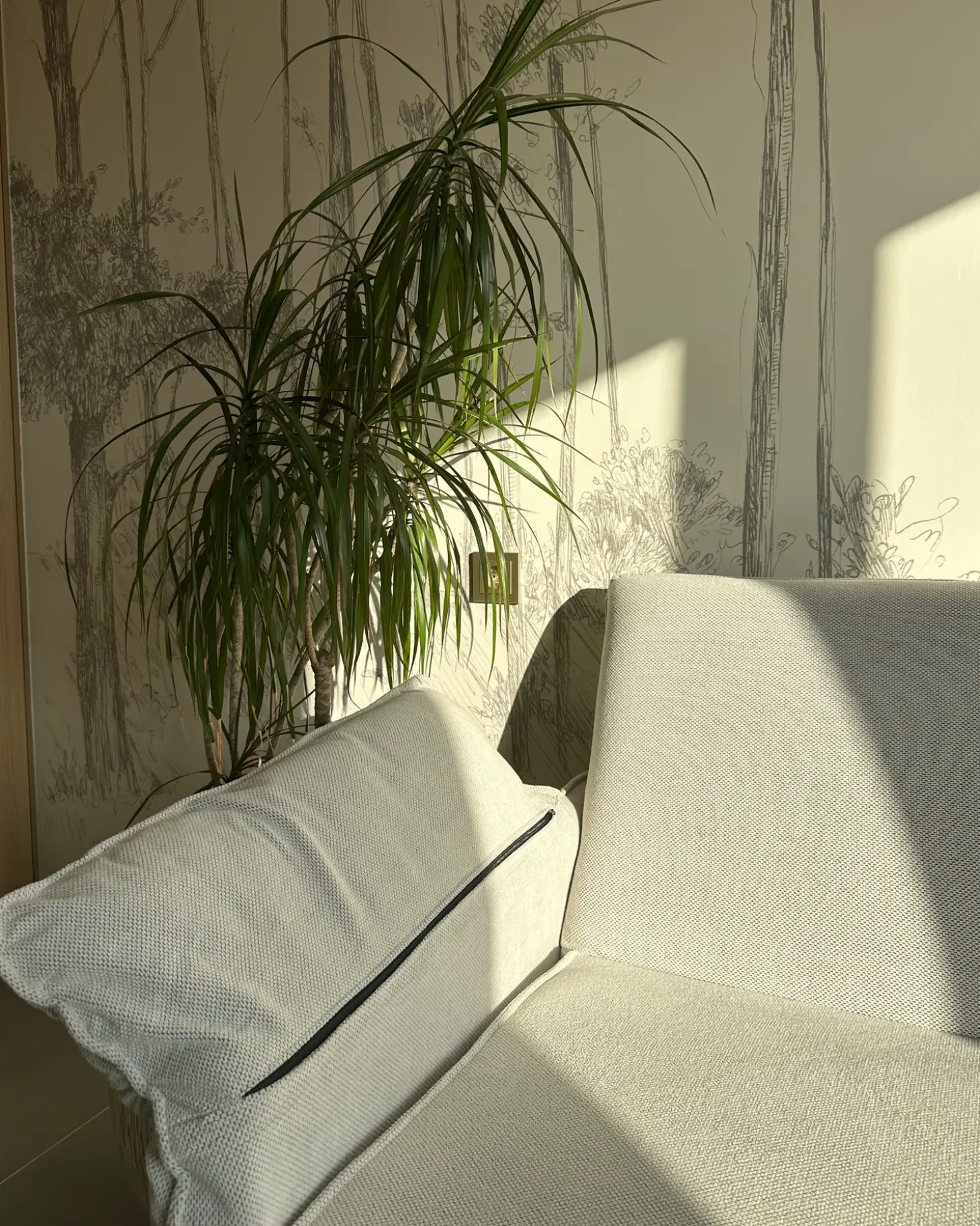 Best Sofa rozkładana HORMA Złamana biel Sofy Z Funkcją Spania|Wszystkie Sofy