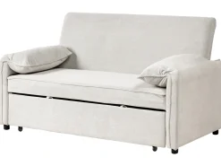 Best Sofa rozkładana HORMA Złamana biel Sofy Z Funkcją Spania|Wszystkie Sofy